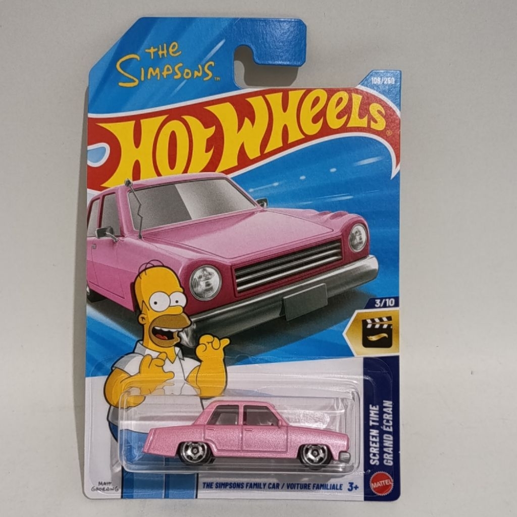 Hot Wheels The Simpsons Family Car