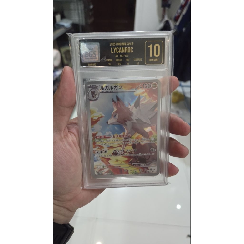 Lycanroc Japanese #107/100 (EGS 10)