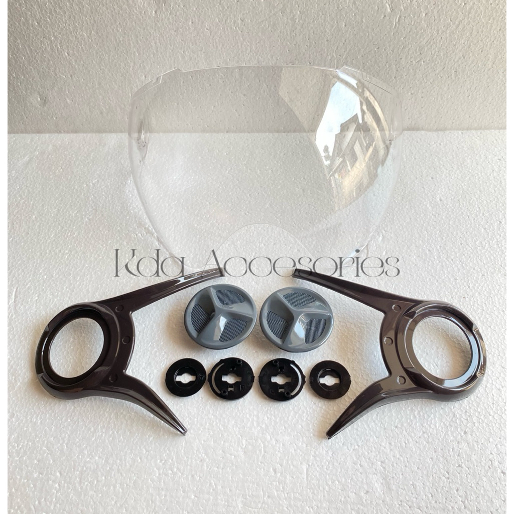 Paket Kaca Helm Yamaha Grand Filano Original