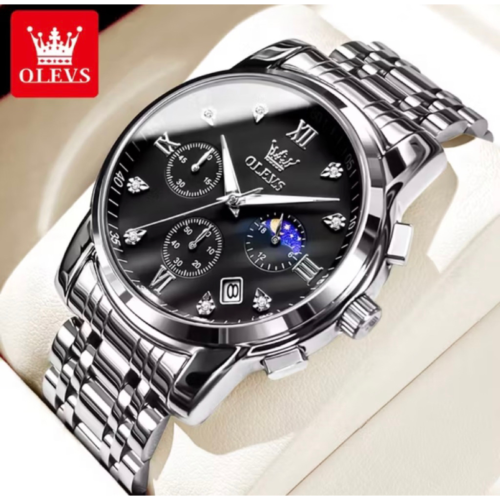 Olevs Watch Stainless Strap