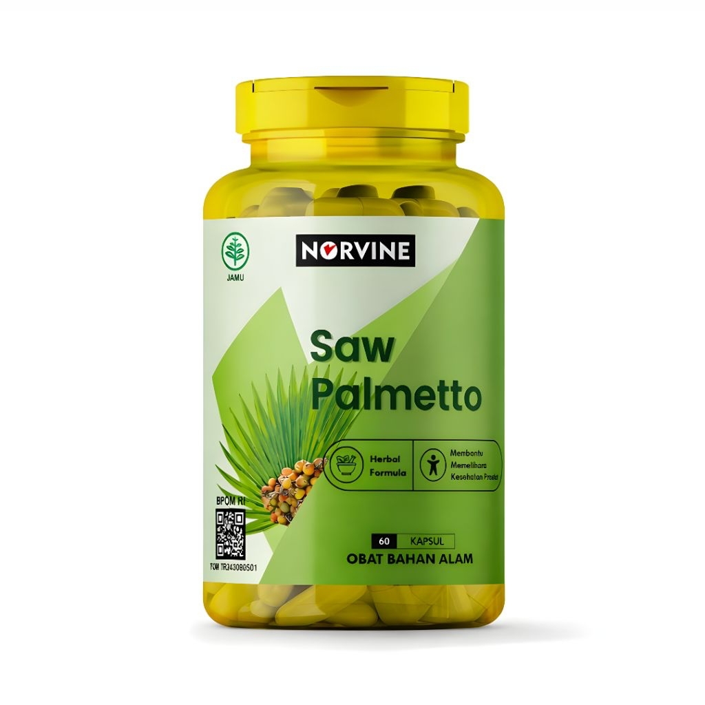 Norvine Saw Palmetto Extract - DHT BlockerAlami (BPOM & Halal)