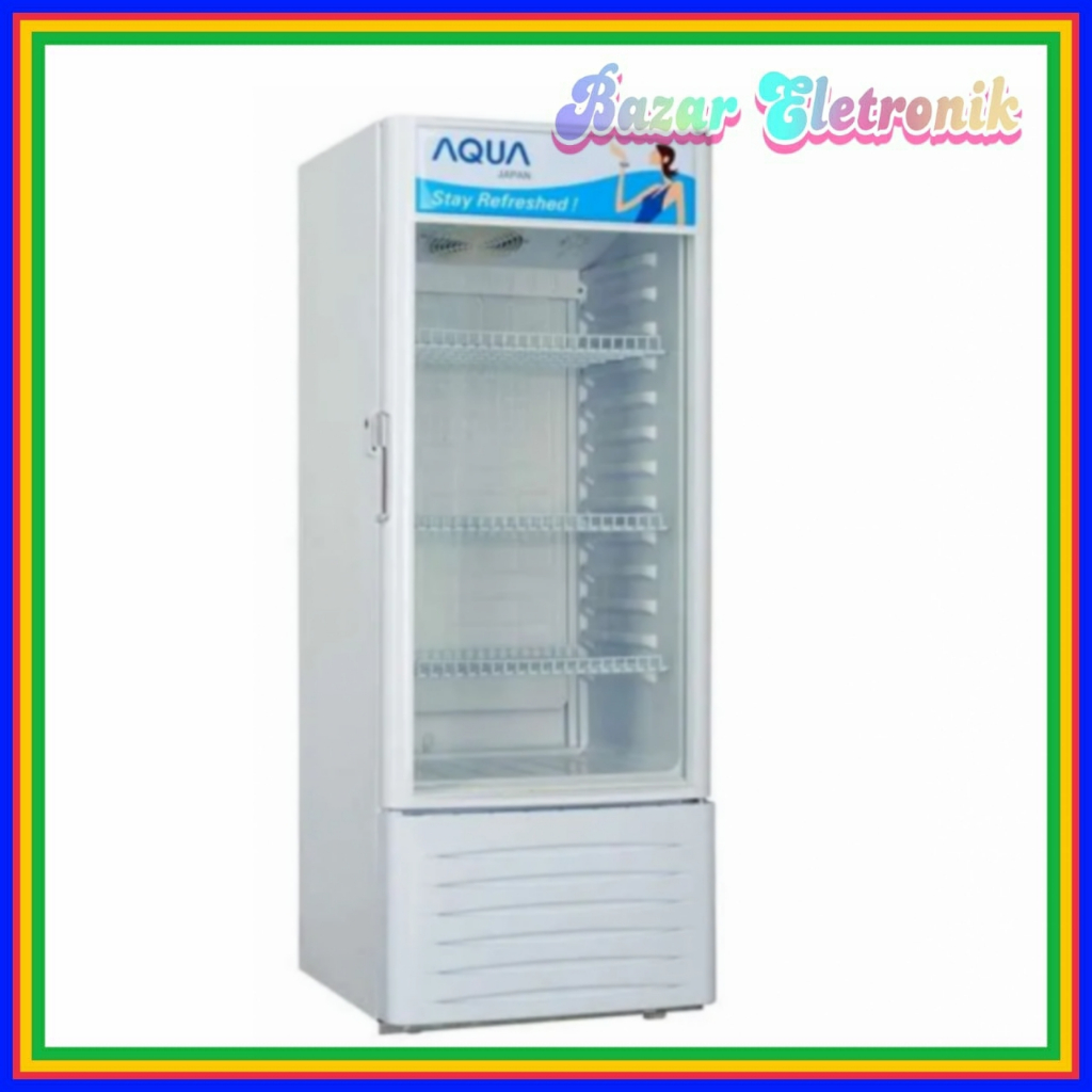 SHOWCASE AQUA AQB 178 / SHOWCASE AQUA 178 AQB / LEMARI PENDINGIN AQUA AQB 178 / SHOWCASE AQUA 3 RAK