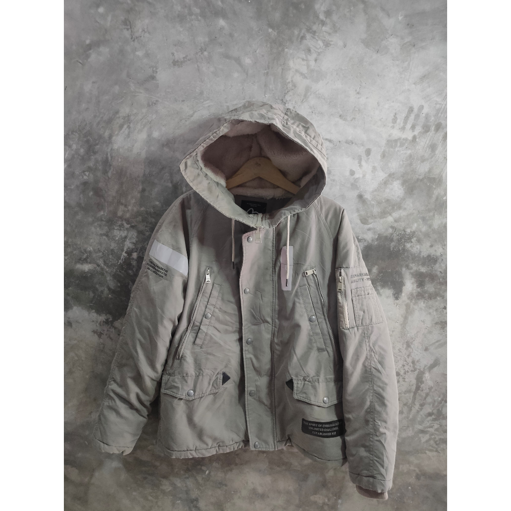 WINTER JACKET EVISU OUTDOOR DOWN PARKA UTILITY MILITARY JAKET BULANG JAKET GUNUNG