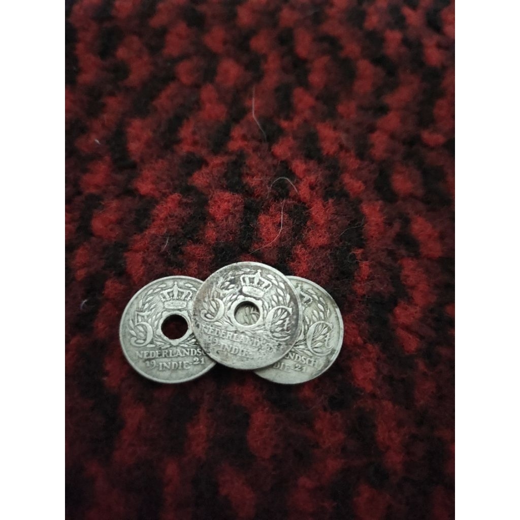 Koin Netherland 1913 dan 1921 koin langka original