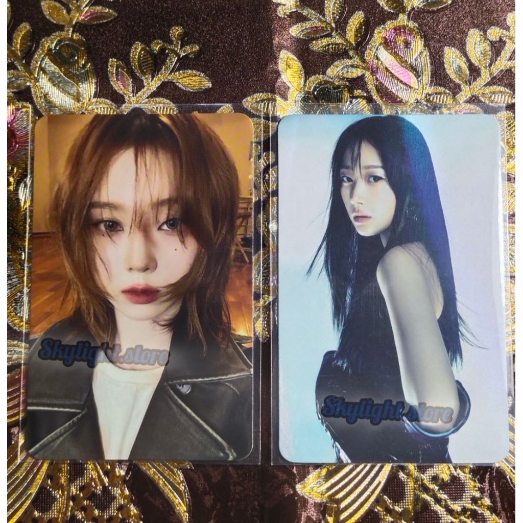 (SET/All)Photocard Official aespa drama album sequence pob hottracks winter giselle