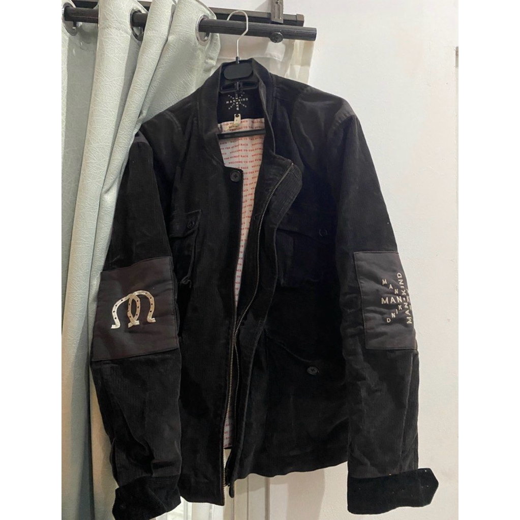 Mankind Atacama SS17 Black Corduroy Jacket