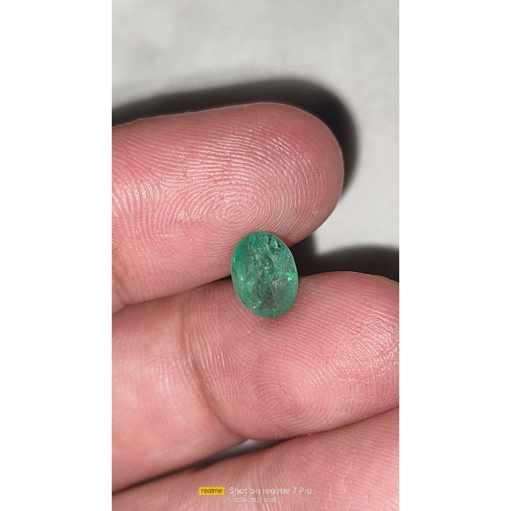 natural batu jambrut 1.30cts