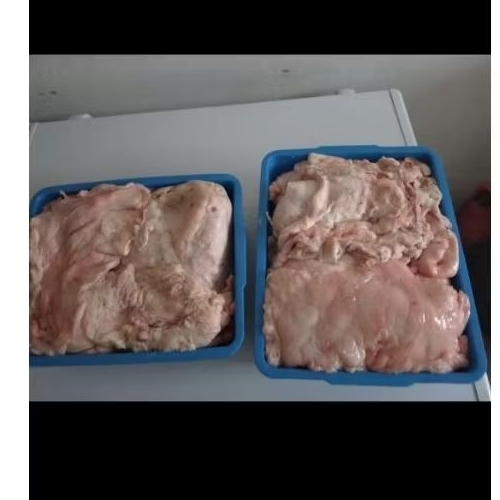 lemak perut babi terbaik bersih pilihan