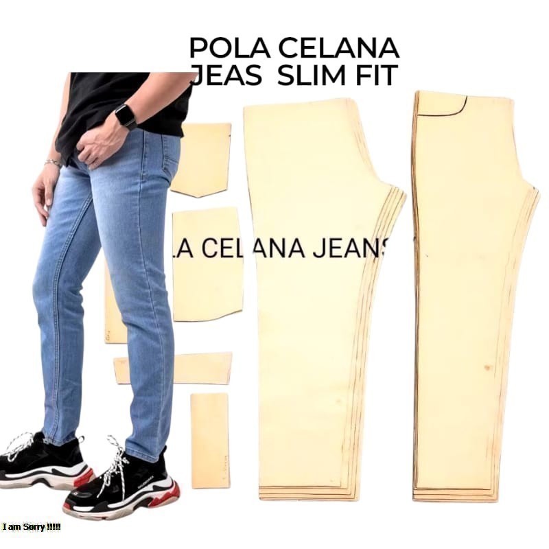 POLA CELANA PRIA DEWASA BASIC JEANS LEVIS