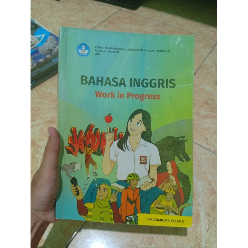 BUKU BEKAS BAHASA INGGRIS KELAS 10 SMA