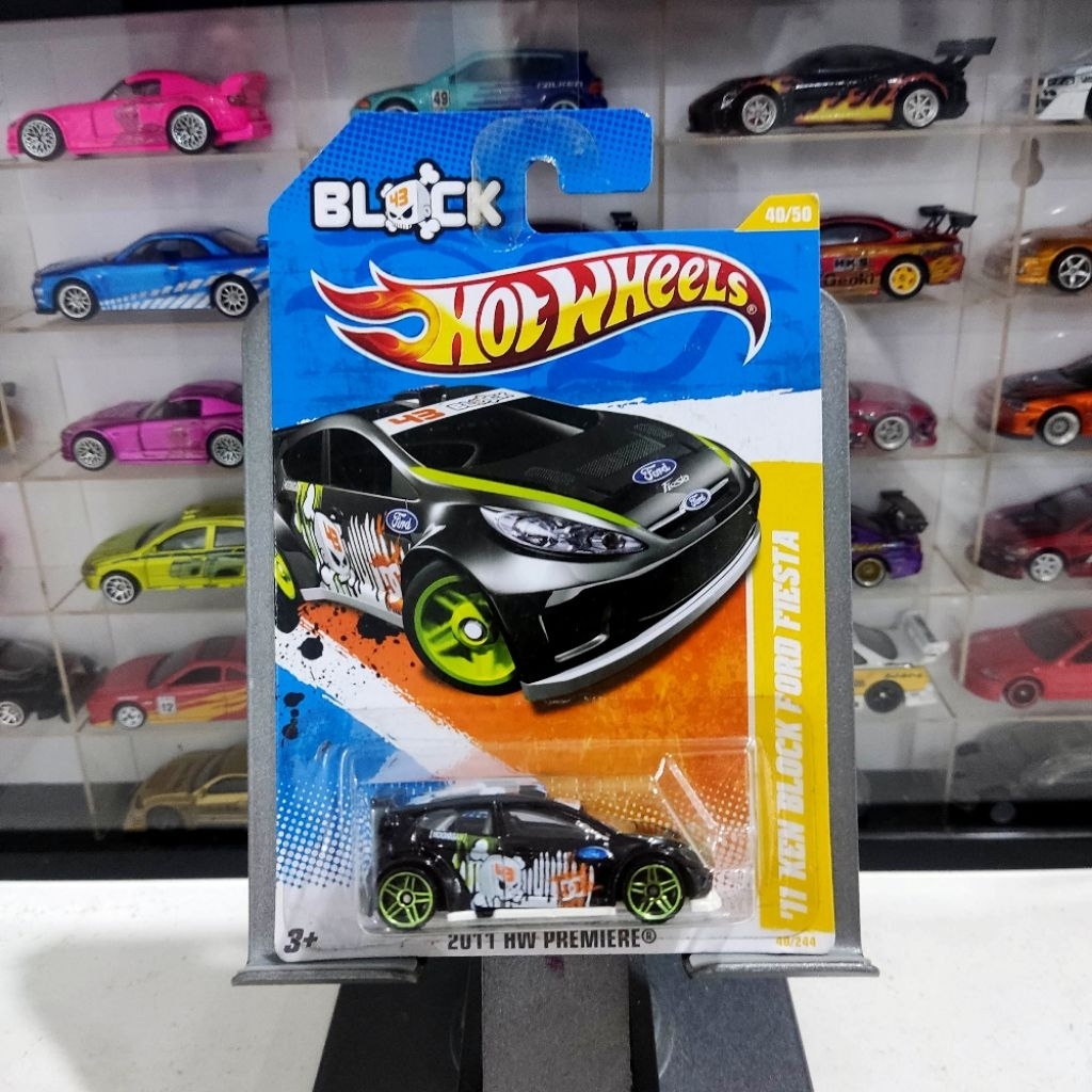 Hot Wheels 11 Ken Block Ford Fiesta Hitam 2011 HW PREMIERE - Hotwheels Original Mattel