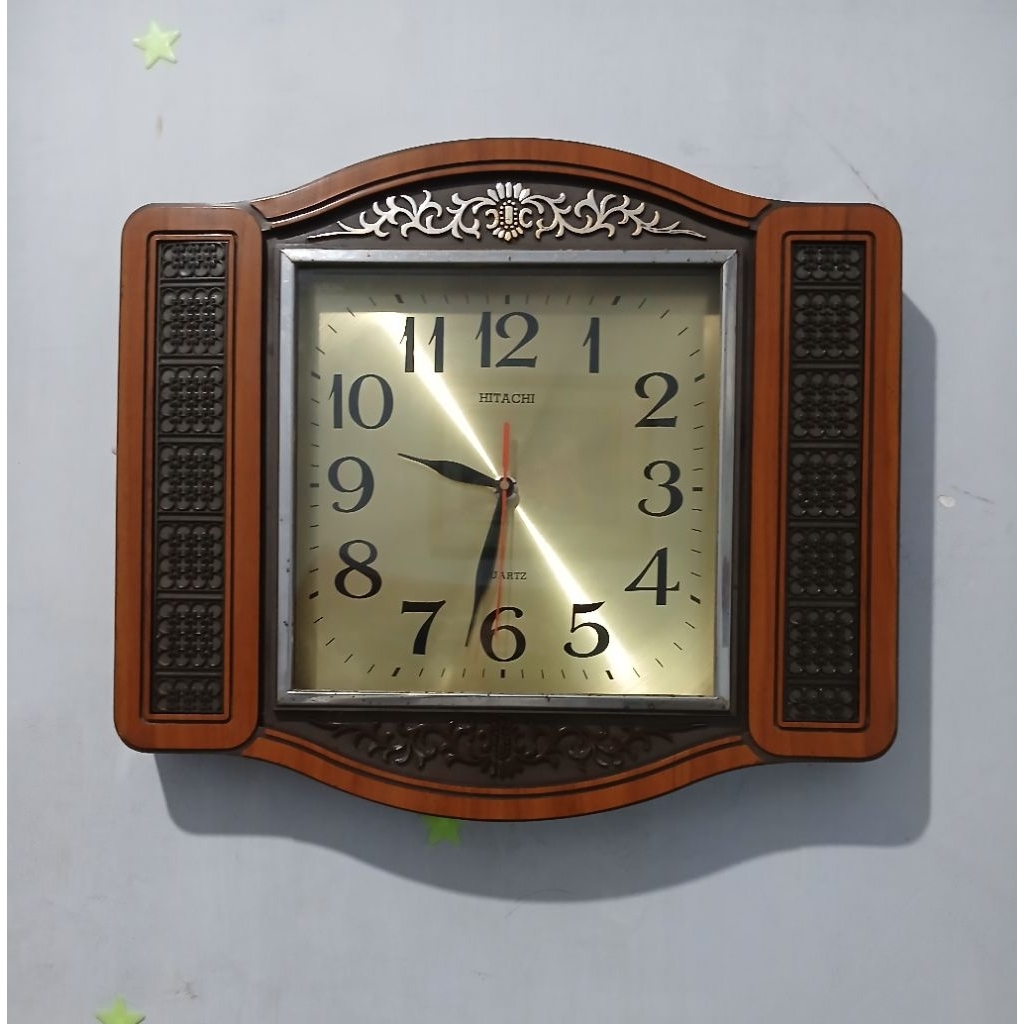jam dinding TrI Star,CITIZEN,HITACHI,BUTTERFLY dan MIRADO antik