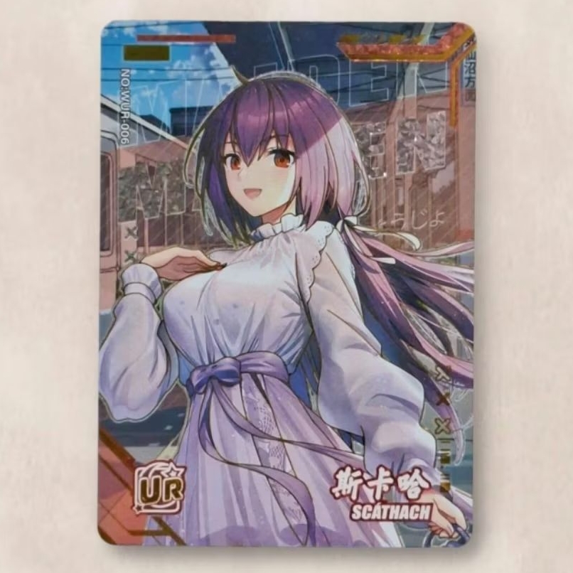 Kartu CCG Goddess Fate Grand Order Scathach UR