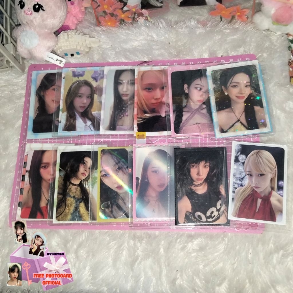 PHOTOCARD OFFICIAL AESPA NON AlBUM + ( free photocard official)