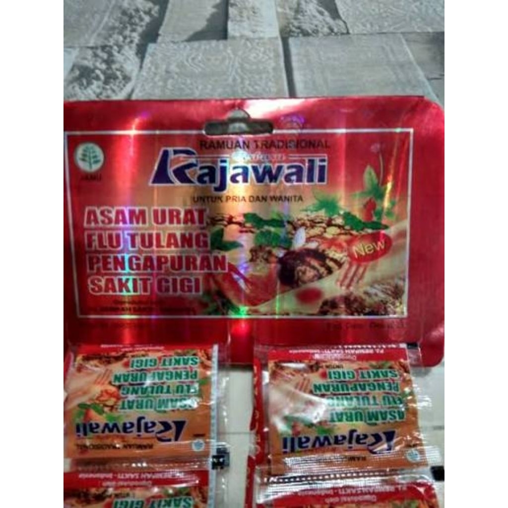 kapsul rajawali isi 10 Sachet - Membantu Asam Urat, Reumatik, Flu Tulang
