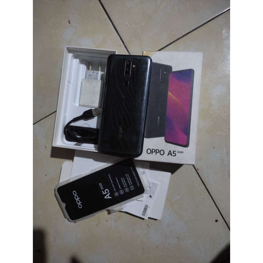 oppo a5 2020 ram 3/64 original (bekas/second)
