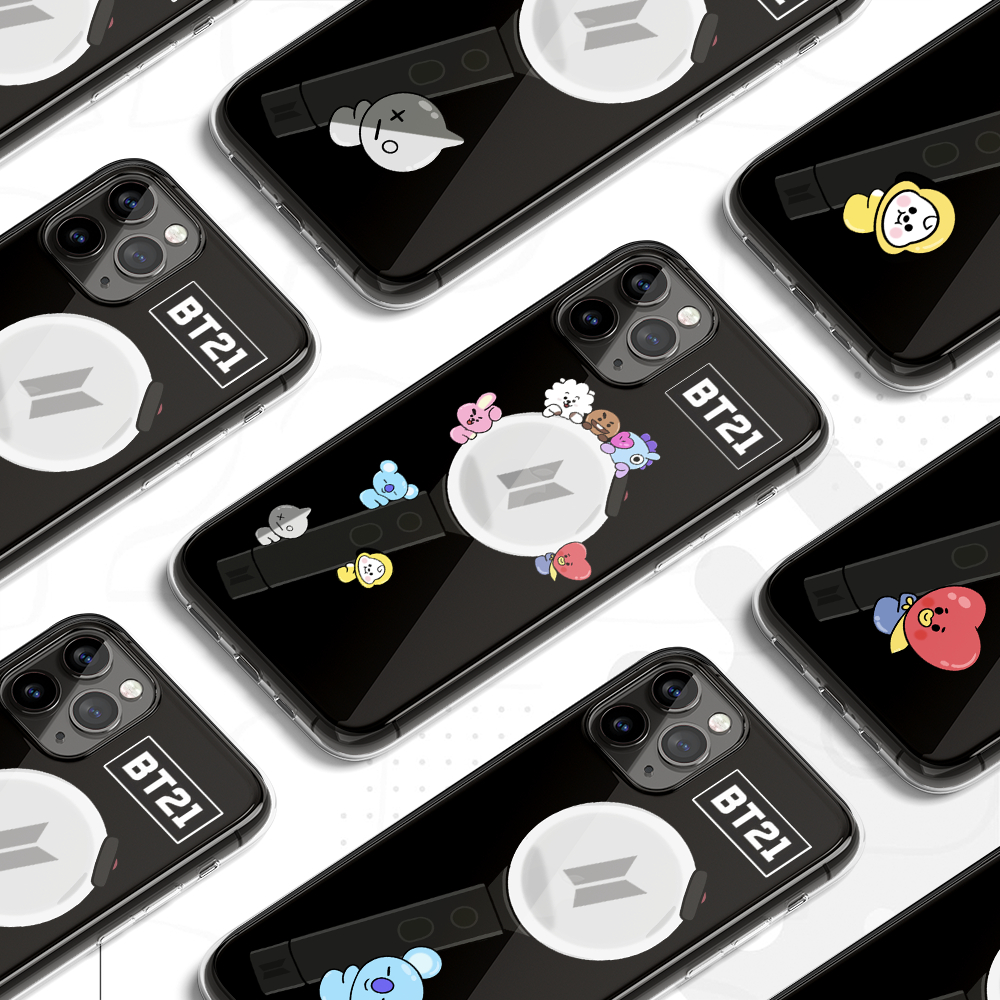 Case Premium BTS Bangtan BiTi21 Collection (Semua Type HP) RM Suga V J-hope Jungkook Jin Jimin