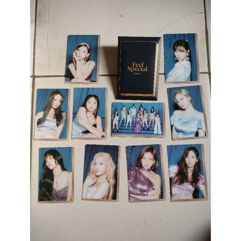 official set photocard TWICE feel Special
