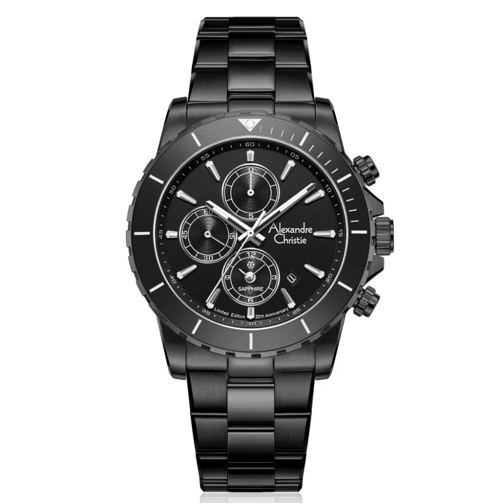 [LIMITED EDITION] Jam Tangan Pria Alexandre Christie ACF6141 XXVMIPBA 25th Anniversary Limited Editi