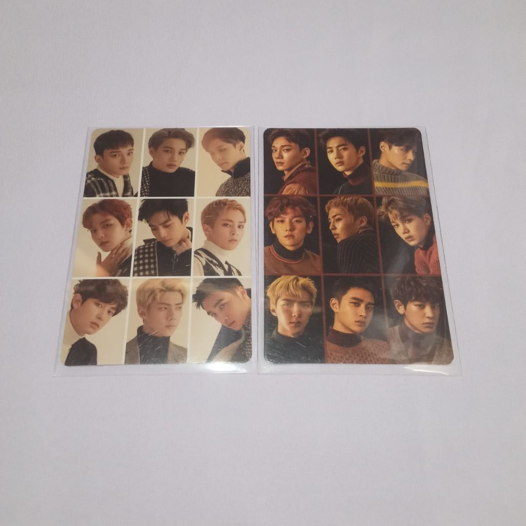 EXO photocard group ot9