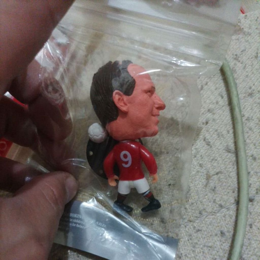 Action Figure Bobby Charlton Manchester United Soccerwe Bola