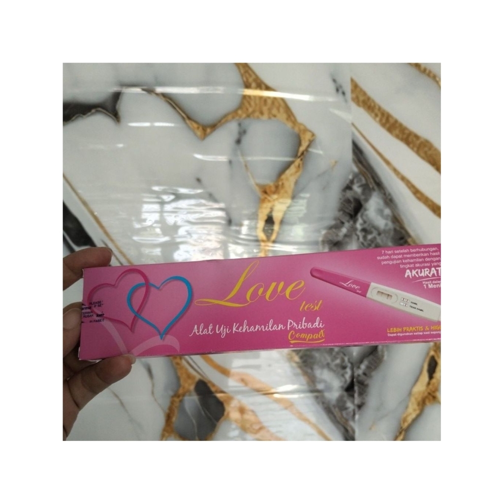 Test Pack love Test akurat