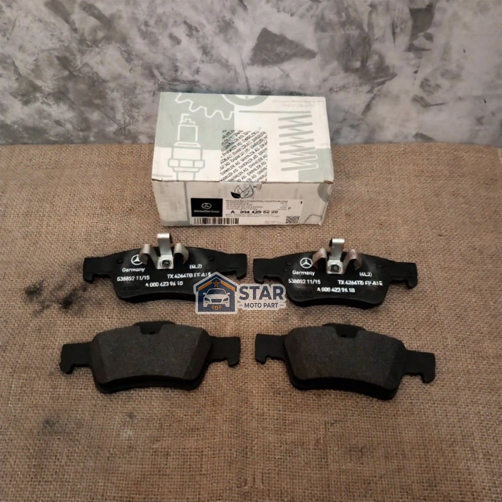 A0044205220 KAMPAS REM BELAKANG W164 X164 W251 G55 G63 / BRAKE PAD REAR W164 X164 W251 G55 G63 ORIGI