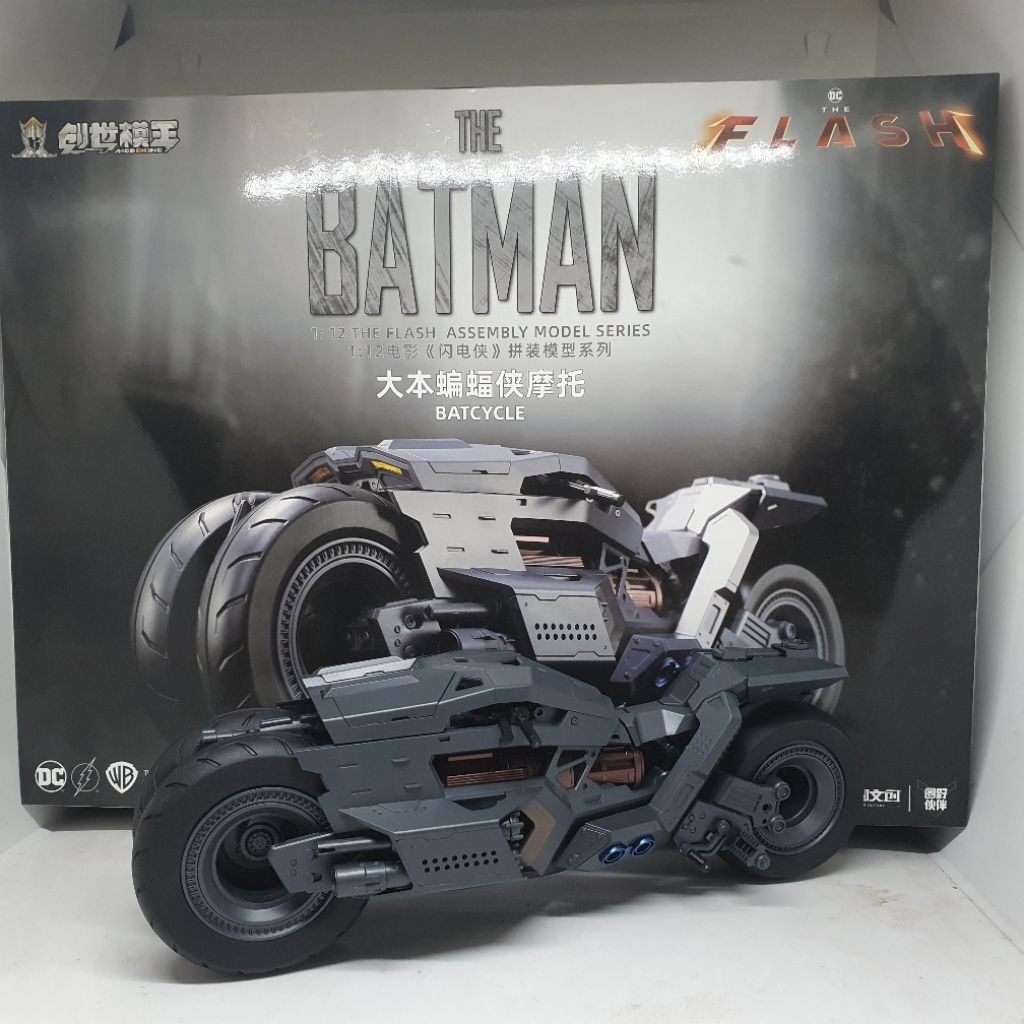 Modelkit Modoking 1/12 DC Batcycle Batman Bruce Wayne Ben Affleck The Flash Suit 2023 Justice League