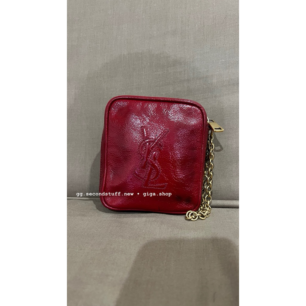 RARE - AUTHENTIC VINTAGE YVES SAINT LAURENT  CLUTCH BAG WALLET DOMPET YSL