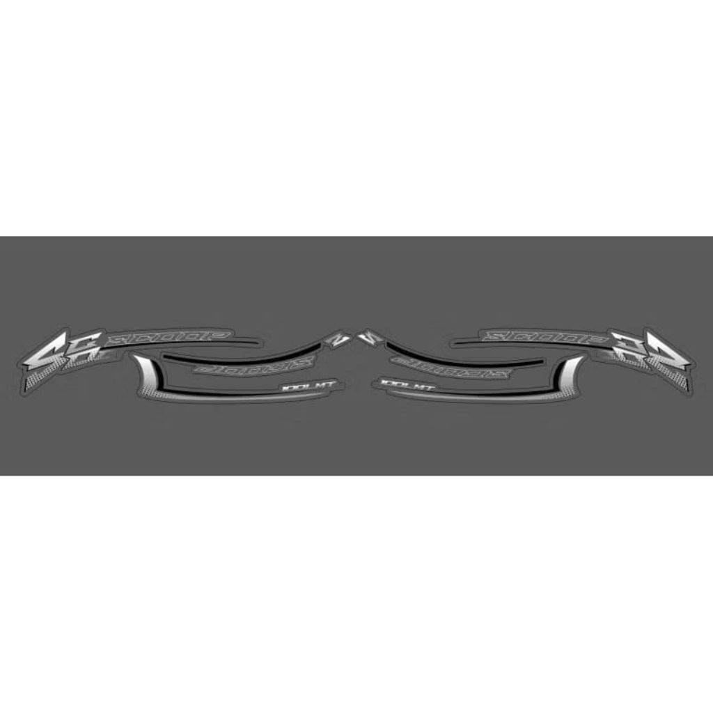 STRIPING STICKER TRANSPARAN SCOOPY 2021-2023 SIMPLE ELEGAN TERBARU