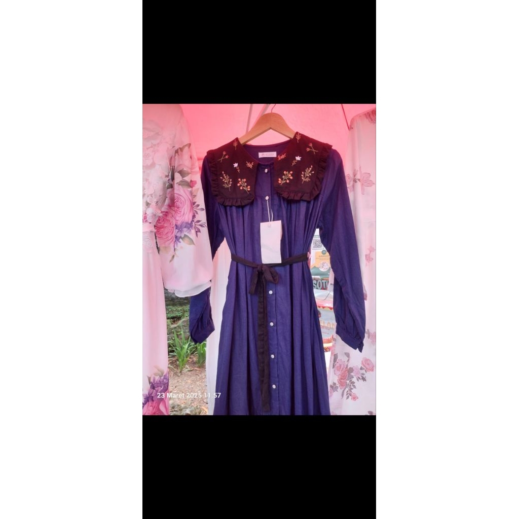 dress korea kerah sailor