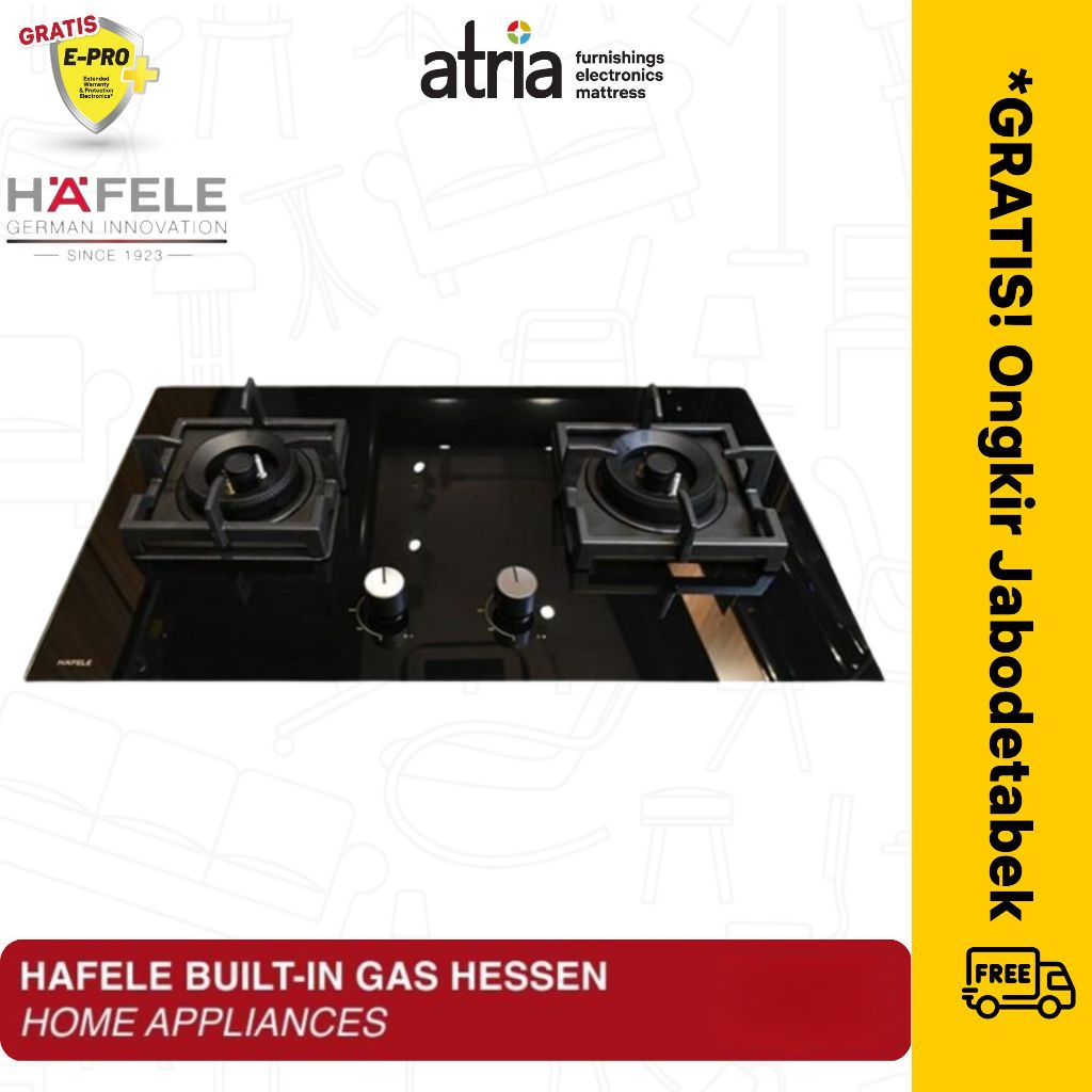 KOMPOR HAFELE BUILT IN HOB 2 TUNGKU HESSEN 2.75