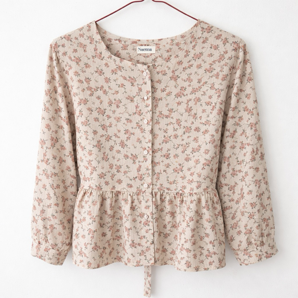NAEMA HANA BLOUSE  HANA TOP  BLOUSE FLORAL