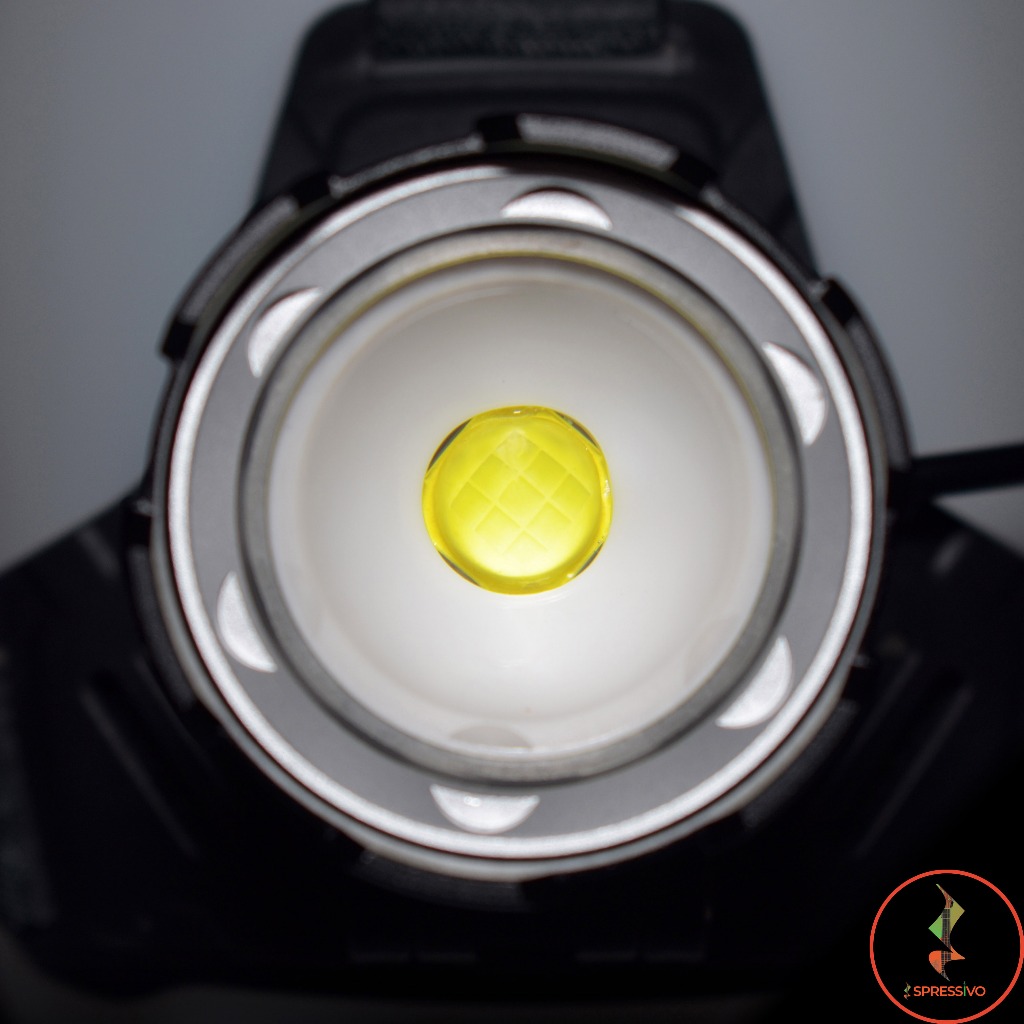 Senter kepala headlamp XHP-90 3-mode & zoom camping outdoor USB charge