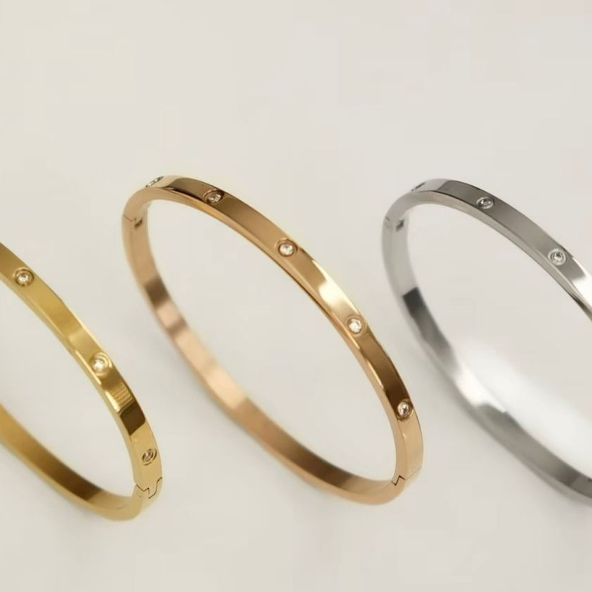 Gelang Wanita Titanium CTR Slim Nagita - Gelang Titanium CTR Nagita