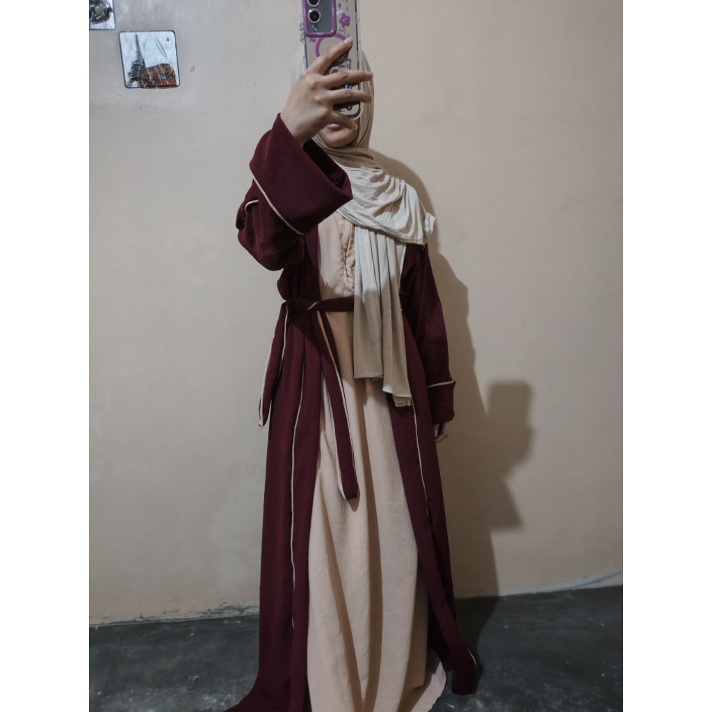 Abaya Luna Dress muslim Gamis muslim baju kondangan