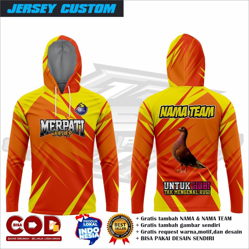 Jersey merpati/Jersey merpati custom/Jersey merpati balap/Jersey merpati kolongan/Jersey merpati ful