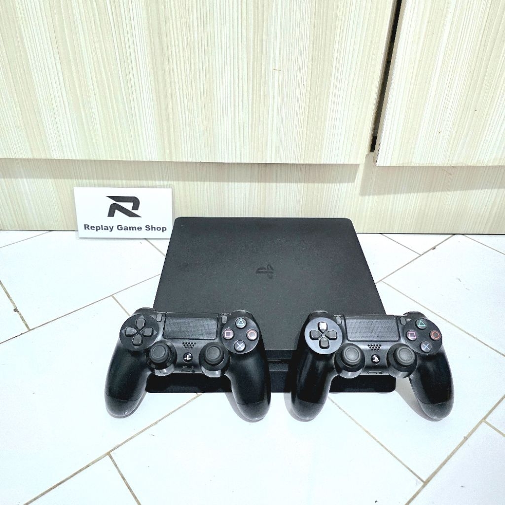 PS4 Slim/ Playstation 4 Slim 2006A 500 gb + 2 DS4 Second Mulus