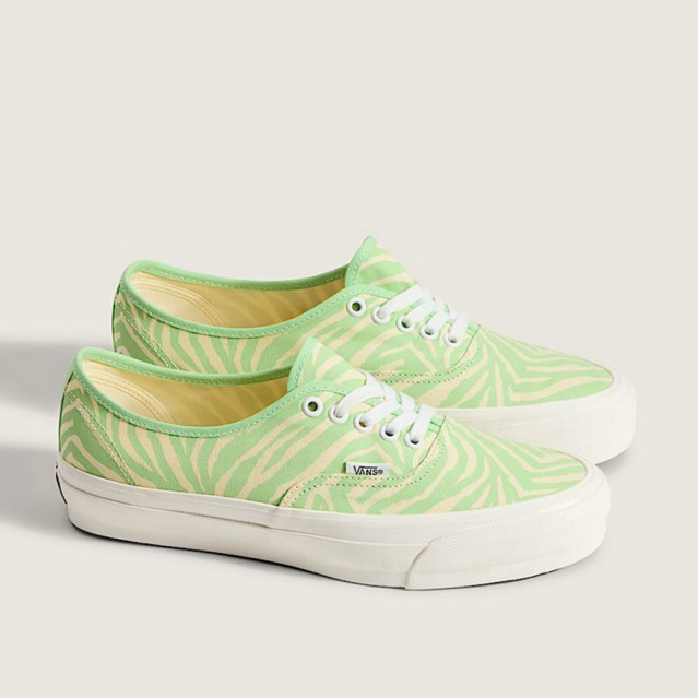 Vans Aunthentic 44 LX Zebra Pistachio Green Original Resmi