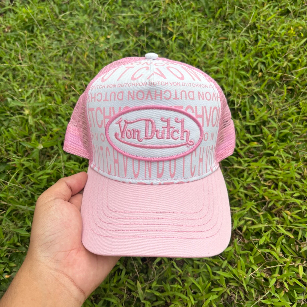 VON DUTCH TRUCKER USA - PINK