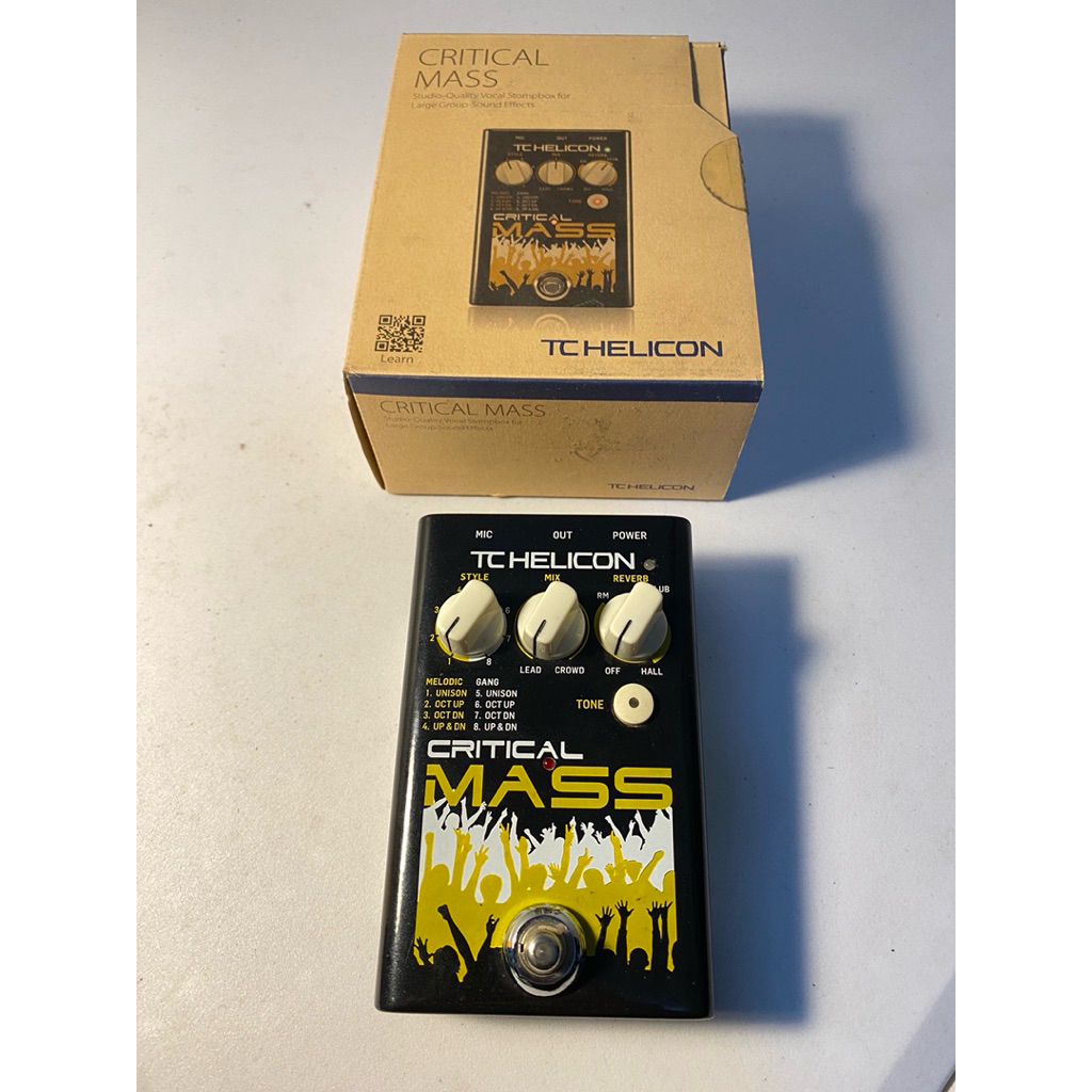 TC HELICON CRITICAL MASS Studio-Quality Vocal