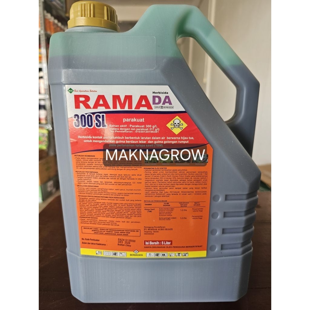 Herbisida RAMADA 300 SL Racun rumput 5 liter