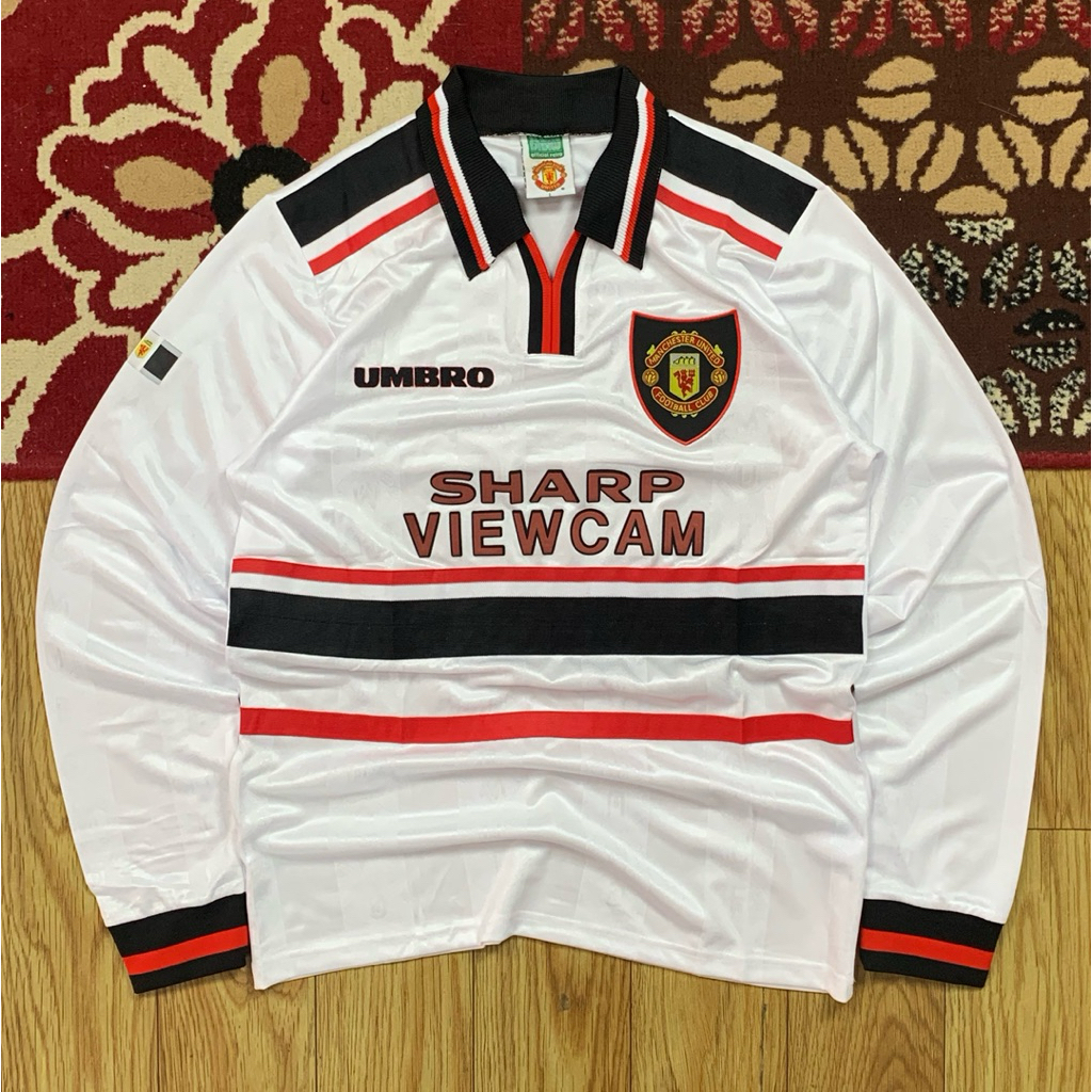 JERSEY VINTAGE 90's MANCHESTER UNITED x UMBRO AWAY KIT 1998/99 SIZE L | JERSEY UMBRO X MANCHESTER UN