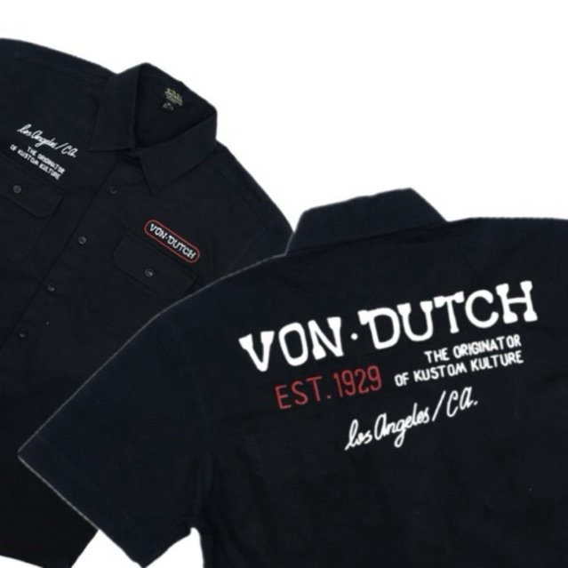 workshirt vondutch black