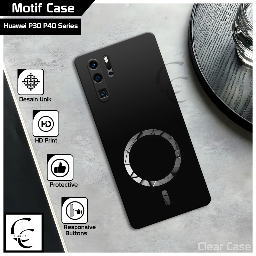 Softcase Huawei P30 P30 Pro P30 Lite P40 P40 Pro P50 Terbaru 2026 silikon Casing pelindung hp