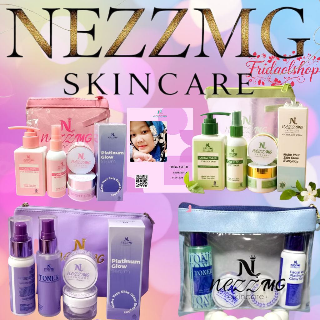 NEZZMG SKINCARE+SERUM NEZZMG ORIGINAL kemasan terbaru