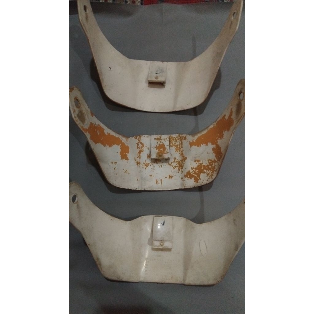 TOPI HELM/HELEM HONDA NSX JADUL/LAWAS WARNA PUTIH ORIGINAL COPOTAN