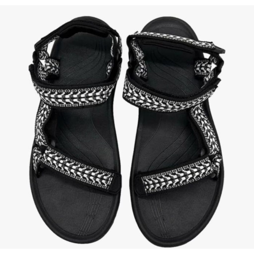 Airwalk Baricade Men's Slingback Sandal. Black. AIWSM240122G. Sandal Gunung Pria Original