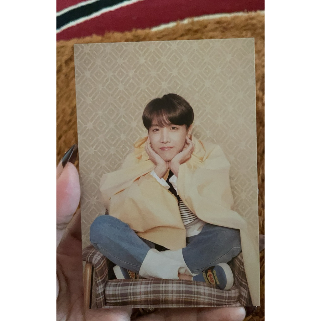 photocard BTS jhope official - persona mots