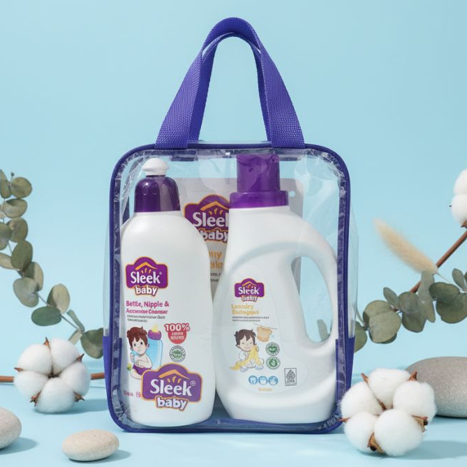 SLEEK BUNDLE PAKET SPECIAL + TAS SOUVENIR ZIPPER